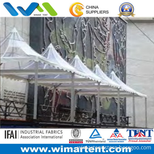 3mx3m Transparent Pagoda Tent Combined Together for Common Corridor